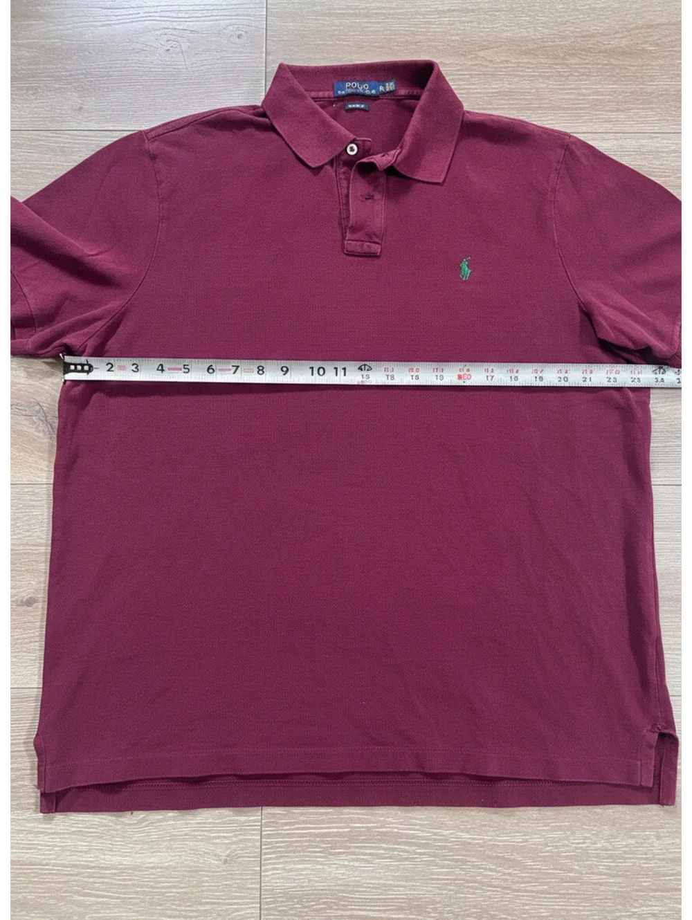 Polo Ralph Lauren Classic Fit Burgundy Polo Shirt XL